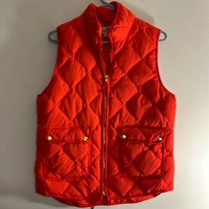 Woolrich Vest Black Red Down Puffer Vest/Jacket Quilted Full Zip Women's Medium